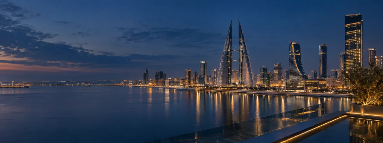 Bahrain Bay skyline